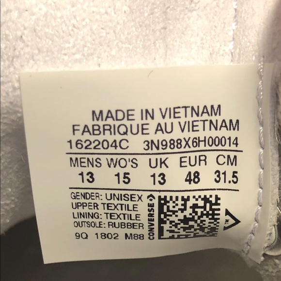 OFF-WHITE X CHUCK 70 'THE TEN' - Picture 5 of 9